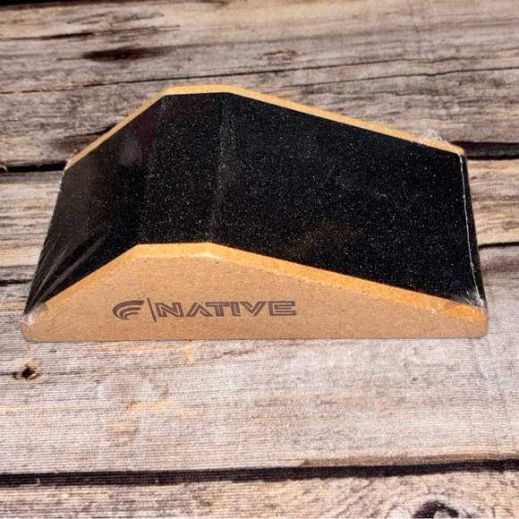 Native Cork Squat Wedge Block 1 Piece Only 9" NEW - Picture 1 of 5